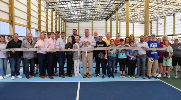 New covered pickleball courts open at Donald E. Green Active Adult Center