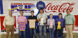 Local youth win during Alabama National Fair Livestock Shows contests for Showmanship, Premier Exhibitor