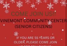 Vinemont hosting senior Christmas event Dec. 16