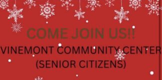 Vinemont hosting senior Christmas event Dec. 16