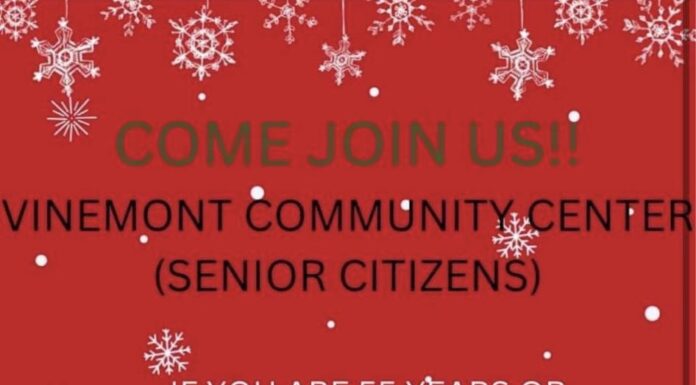 Vinemont hosting senior Christmas event Dec. 16