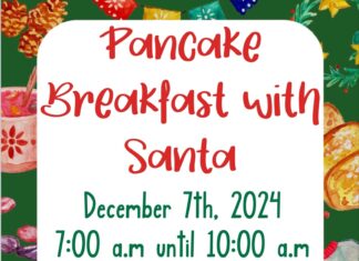 Berlin VFD 4th annual Pancake Breakfast with Santa coming Dec. 7