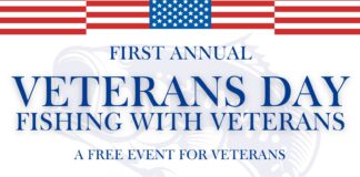 Veterans with Christ hosting inaugural Fishing with Veterans event Nov. 11