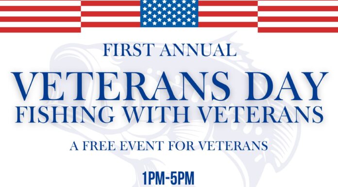 Veterans with Christ hosting inaugural Fishing with Veterans event Nov. 11