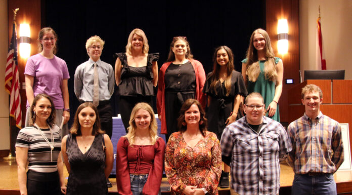More than 30 inducted into Wallace State Phi Theta Kappa Alpha Chi Tau Chapter