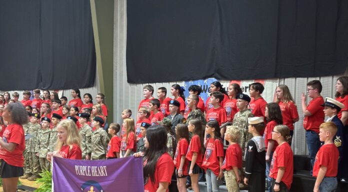 West Elementary hosts annual Veterans Day program