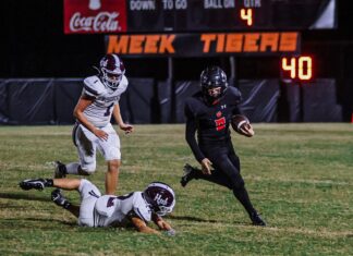 PREP FOOTBALL PLAYOFFS: Late stop lifts Meek over Hubbertville 14-8