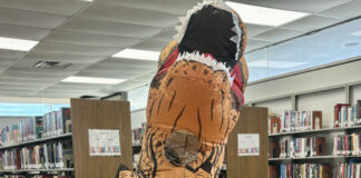 Dinosaur Tea Party at the Cullman Library