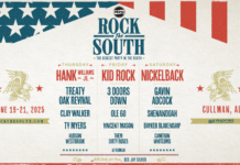 Kid Rock, Nickelback, Hank Williams Jr. To headline Rock the South 2025