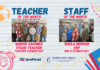 Gardner, Morgan named November CCBOE/AmFirst Teacher, Staff Member of the Month