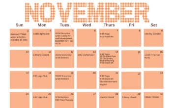 November events at the library