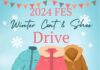 Fairview Elementary holding Winter Coat and Shoe Drive