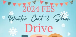 Fairview Elementary holding Winter Coat and Shoe Drive