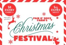 Pair O’ Docs Farm 2024 Christmas Festival coming Dec. 14