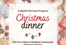 Parkside Outreach Program hosting annual Christmas dinner at Parkside Elementary School – Dec. 20