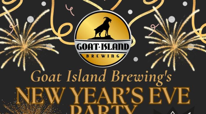 Ring in the New Year at Goat Island Brewing