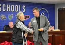 CCBOE recognizes departing members, swears in new members