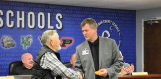 CCBOE recognizes departing members, swears in new members