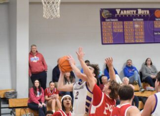 PREP BASKETBALL: Hanceville pulls away to top Vinemont in OT 46-38; Lady Eagles collect 55-21 win