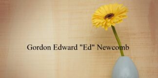 Obituary: Gordon Edward “Ed” Newcomb