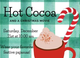 Hot cocoa and a Christmas movie