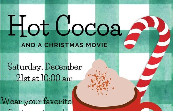 Hot cocoa and a Christmas movie