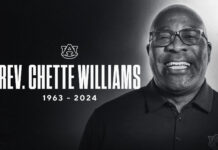 Auburn football team chaplain Rev. Chette Williams passes away