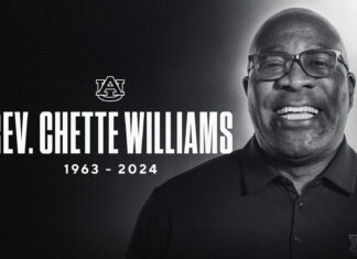 Auburn football team chaplain Rev. Chette Williams passes away