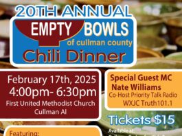 Letter to the Editor: Help us fill the empty bowls in Cullman County