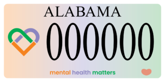 ADMH unveils new license plate to promote mental health awareness and support