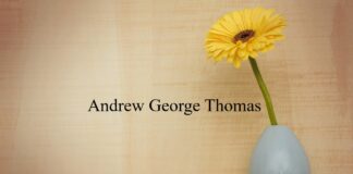 Obituary: Andrew George Thomas