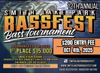 Early registration open for 12th annual Smith Lake Park Bass Fest