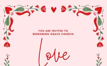 Redeeming Grace Church to host 3rd annual Love Banquet Feb. 9