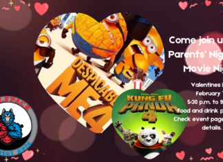 Wolfpack Martial Arts to host Parents’ Night Out Movie Night on Valentine’s Day