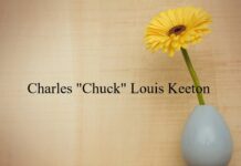 Obituary: Charles “Chuck” Louis Keeton