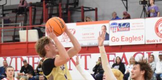 PREP BASKETBALL: Hanceville earns 57-55 area win at Vinemont; Lady Eagles pull away to win 74-36