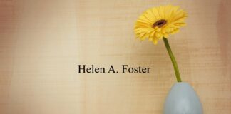 Obituary: Helen A. Foster