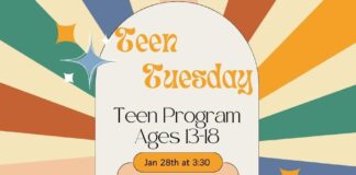 Downtown library hosting Teen Tuesday program