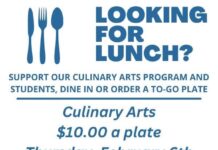 CATA Culinary Arts program hosting monthly lunch event Feb. 6