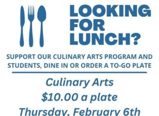 CATA Culinary Arts program hosting monthly lunch event Feb. 6