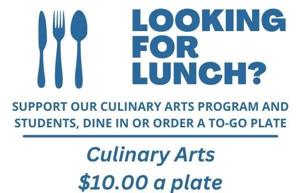 CATA Culinary Arts program hosting monthly lunch event Feb. 6