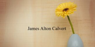 Obituary: James Alton Calvert