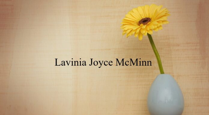 Obituary: Lavinia Joyce McMinn