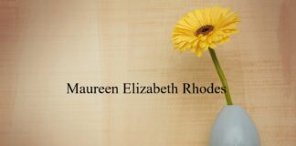 Obituary: Maureen Elizabeth Rhodes