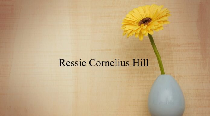 Obituary: Ressie Cornelius Hill