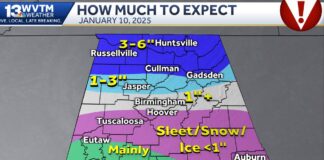 Friday morning’s winter storm threat