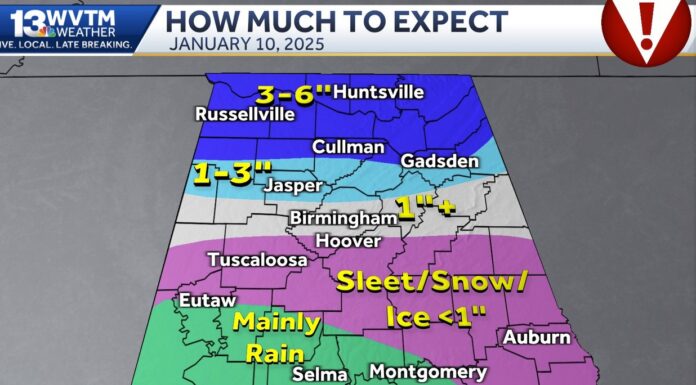 Friday morning’s winter storm threat