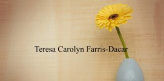Obituary: Teresa Carolyn Farris-Dacar
