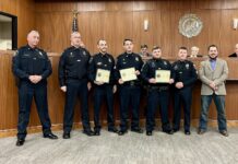 Cullman City Council celebrates police promotions, commits funds to library