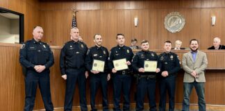 Cullman City Council celebrates police promotions, commits funds to library